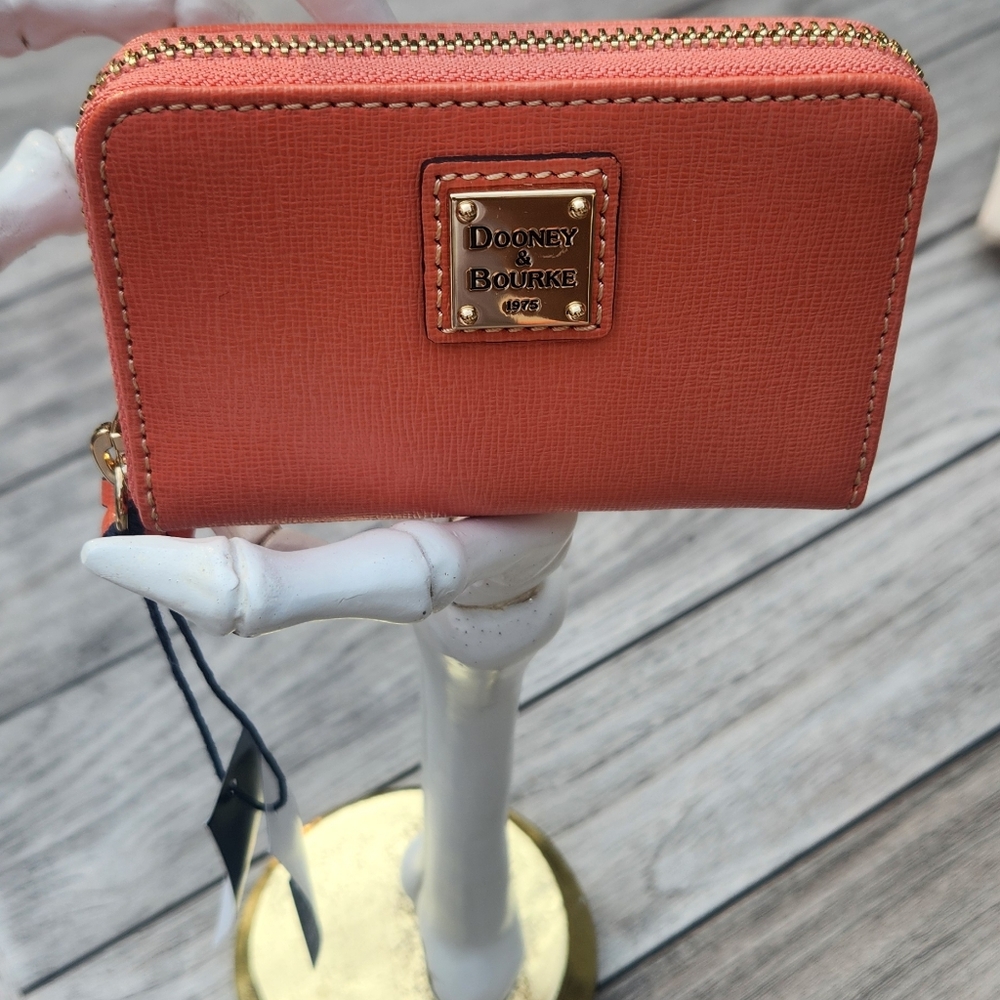 Dooney & Bourke Orange Wallet